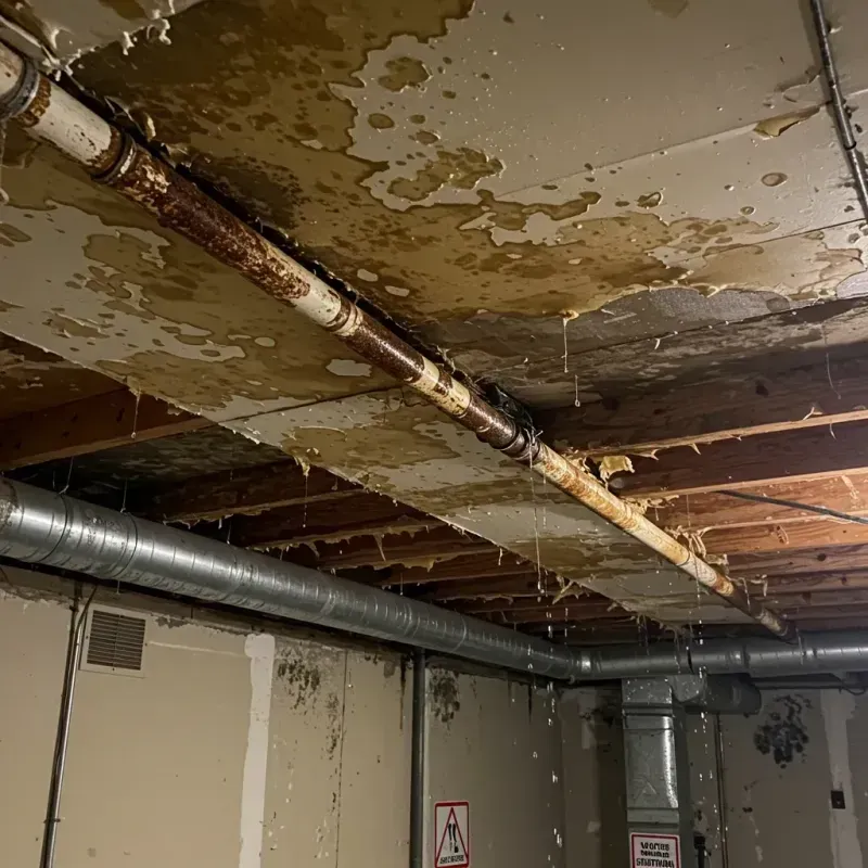 Ceiling Water Damage Repair in Stanton, MI